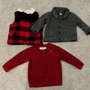 Baby boy old navy fall/winter clothes